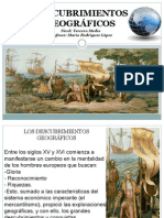 Descubrimientos Geograficos - PRESENTACION