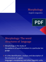 Morphology - English Linguistics