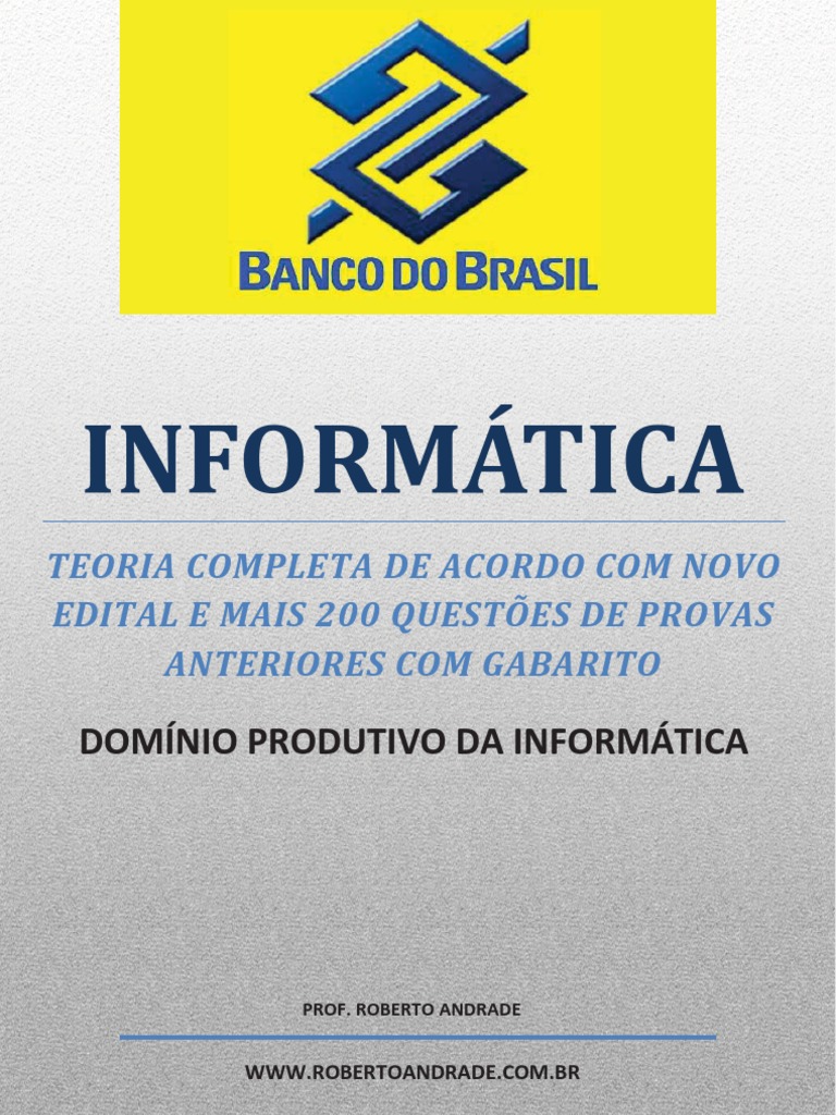 Informática para Concursos: Apostila e Questões | PDF | Internet ...