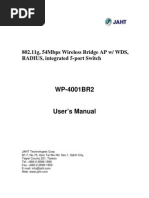 Wp4001br2 Manual