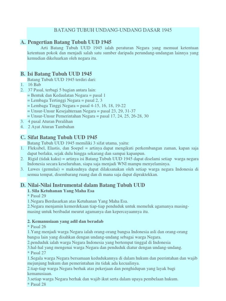 Batang Tubuh Undang