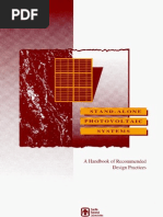 Download Stand Alone Photovoltaic Systems by ClearMind84 SN112187585 doc pdf