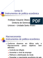 Instrumentos de Politica Economica