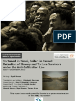 Tortured in Sinai Jailed in Srael Eng