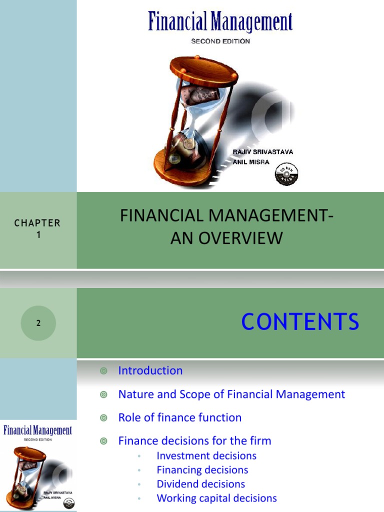 Overview of Financial Management | PDF | Dividend | Corporate Governance