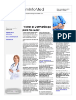 Boletín DermInfoMed - Dermatologo para No Morir
