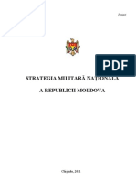 Proiectul Strategiei Militare Nationale A RM