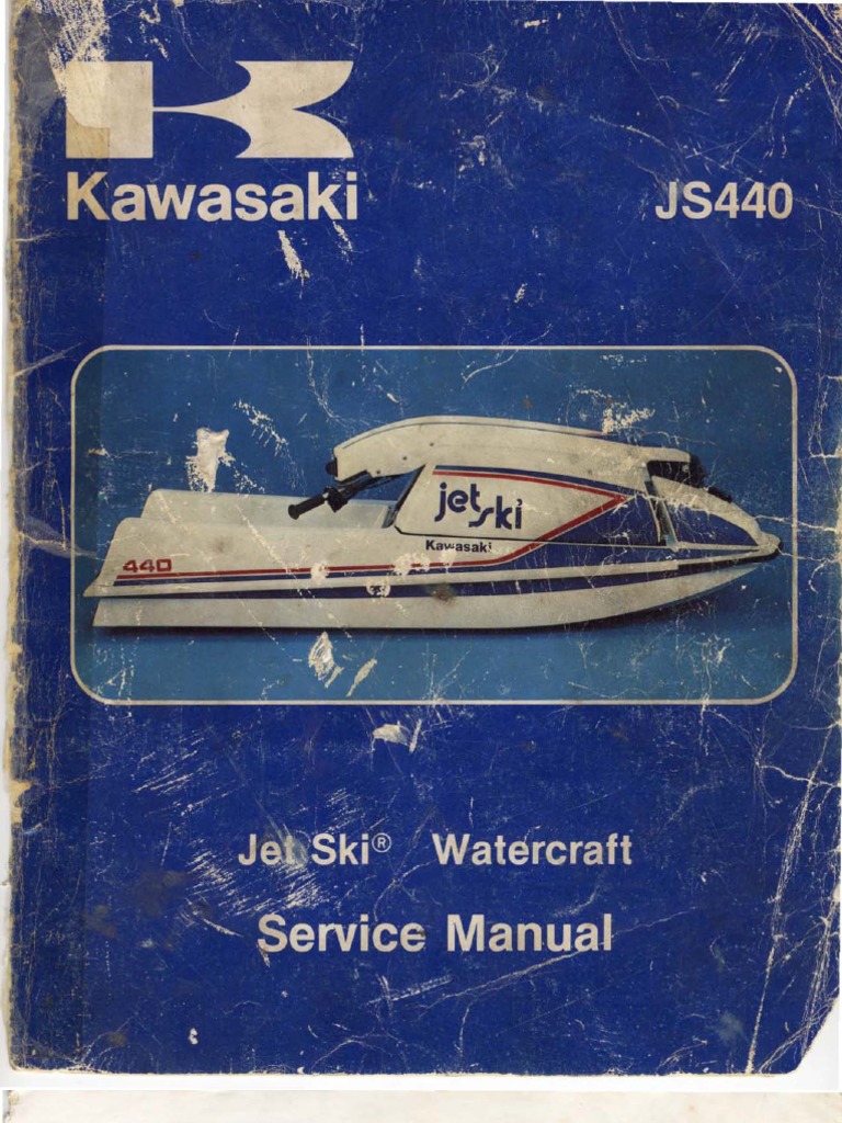 Jet Ski JS440 Manual | PDF | Carburetor | Piston