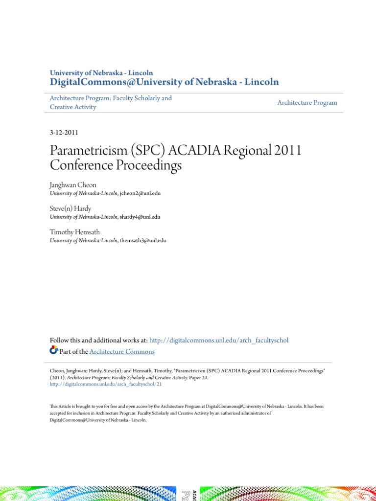 Acadia 2011 | PDF | Pragmatism | Design