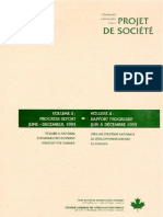 Planning for a sustainable future-Projet de société- volume 4