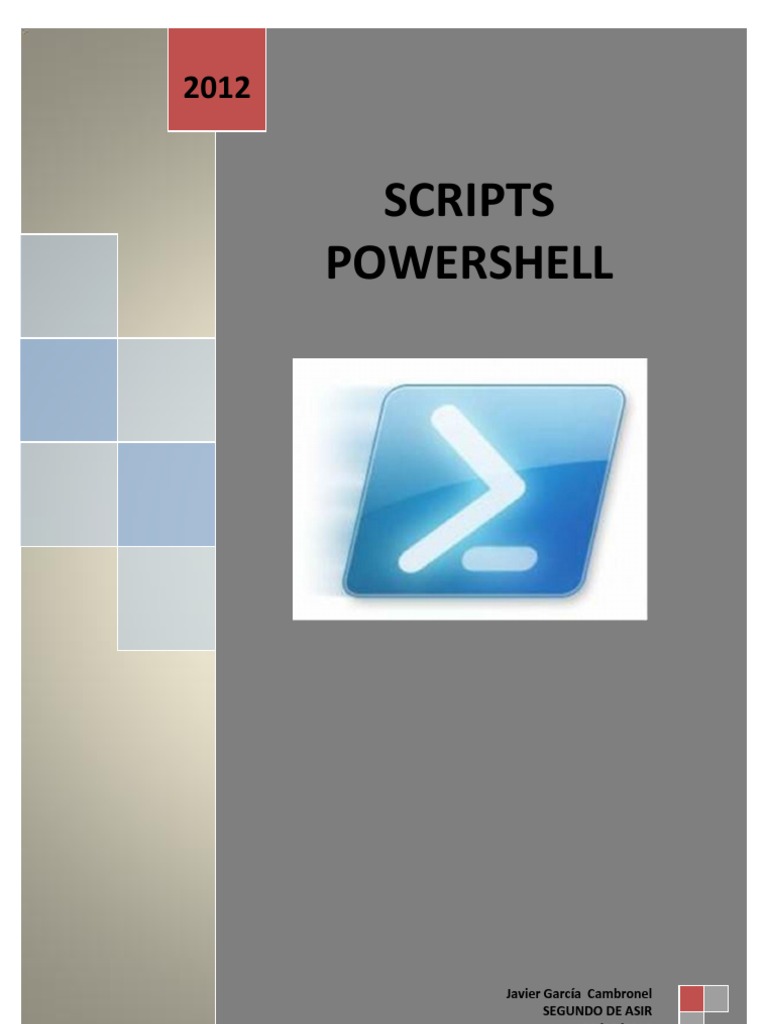 Scripts de Administración Power Shell | PDF | Directorio Activo ...