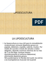 Lipoescultura: remodelación corporal mediante extracción de grasa