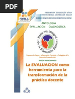 Antologia Evaluacion Diagnostica 5 de Octubre