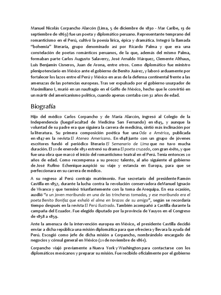 Manuel Nicolás Corpancho Alarcón