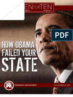 How Obama Failed Your State - RNC "Ten For Ten" eBook Series