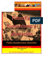 Libro No. 351. Filosofía, humanismo y alineación.  Guadarrama González, Pablo.  Colección Emancipación Obrera. Noviembre 3 de 2012