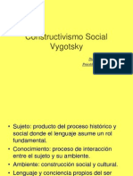 Constructivismo Social Vygotsky