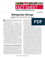 Refrigerator Storage: Family and Consumer Sciences