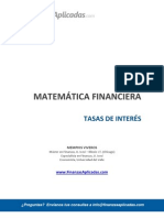 Matematica Financiera_Tasas de Interes