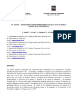 Desempeño SR de Edificios Escolares Peruanos A10-14