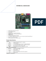 Informe de La Main Board