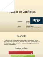 Manejo de Conflictos