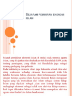 (PPT) Sejarah Pemikiran EKONOMI ISLAM