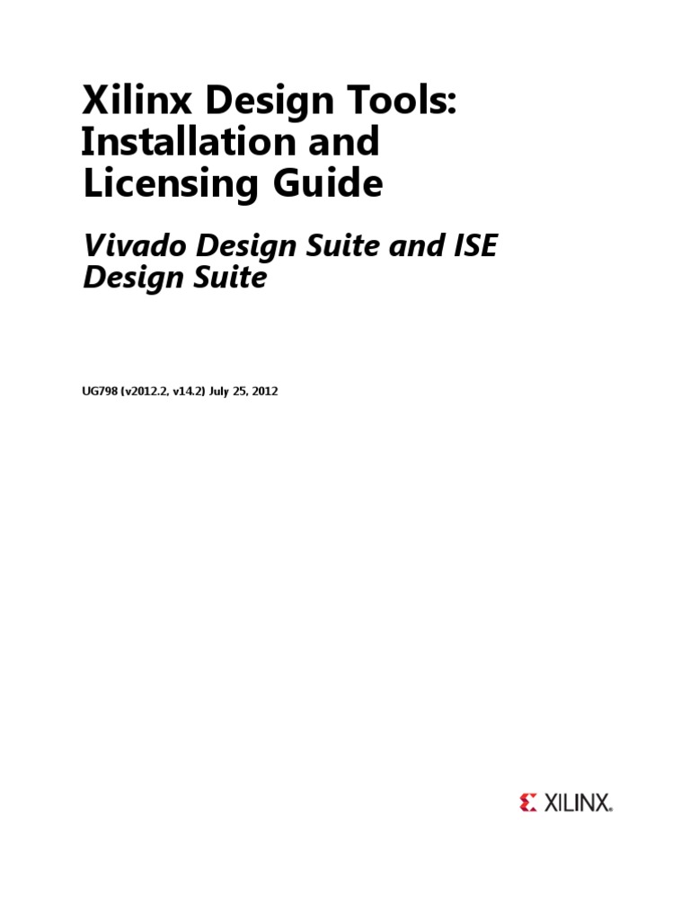 Xilinx Design Tools: Installation and Licensing Guide | PDF | Computers