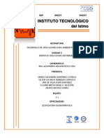 Unidad III Desarrollo de Aplicaciones Para Ambientes Distribuidos.