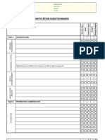 Test Motivation Questionnaire