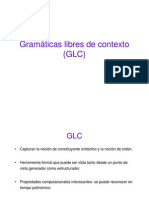 Gramáticas Libres de Contexto (GLC)