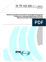 Telecom Eq Lifecycle