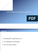 New Features in General Ledger R 12
