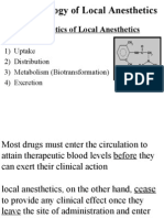 Pharmacology of Local Anesthetics