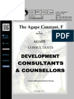 The Agape Constant, F