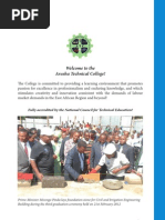 Download ARUSHA TECHNICAL COLLEGE- PROSPECTUS 20122013 by Gasto Leseiyo SN112294975 doc pdf