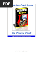 Download CRT TV Repair Course by Humphrey-Preview by Richard Bermal Magalona SN112295023 doc pdf