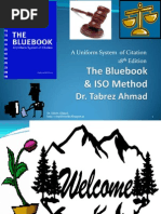 Download The Bluebook and ISO Method of Citation by Dr Tabrez ahmad SN112297418 doc pdf