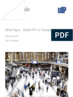 White Paper: Mobile NFC in Transport: September 2012 Non Confidential