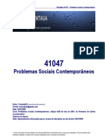 Problemas Sociais Contemporâneos PDF