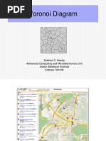 Voronoi Diagram: Subhas C. Nandy Advanced Computing and Microelectronics Unit Indian Statistical Institute Kolkata 700108