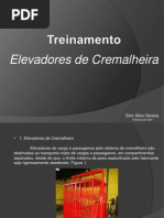 Treinamento Elevador de Cremalheira