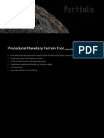 Portfolio: Procedural Planetary Terrain Tool