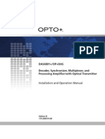 DAS6801+/OP+DAS Decoder, Synchronizer, Multiplexer, and Processing Amplifier/with Optical Transmitter