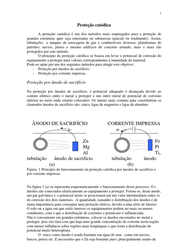 Anodo de Sacrificio | PDF | Corrosão | Liga