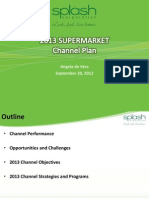 BAG 2013 Channel Plan - Supermarket 9.16.2012