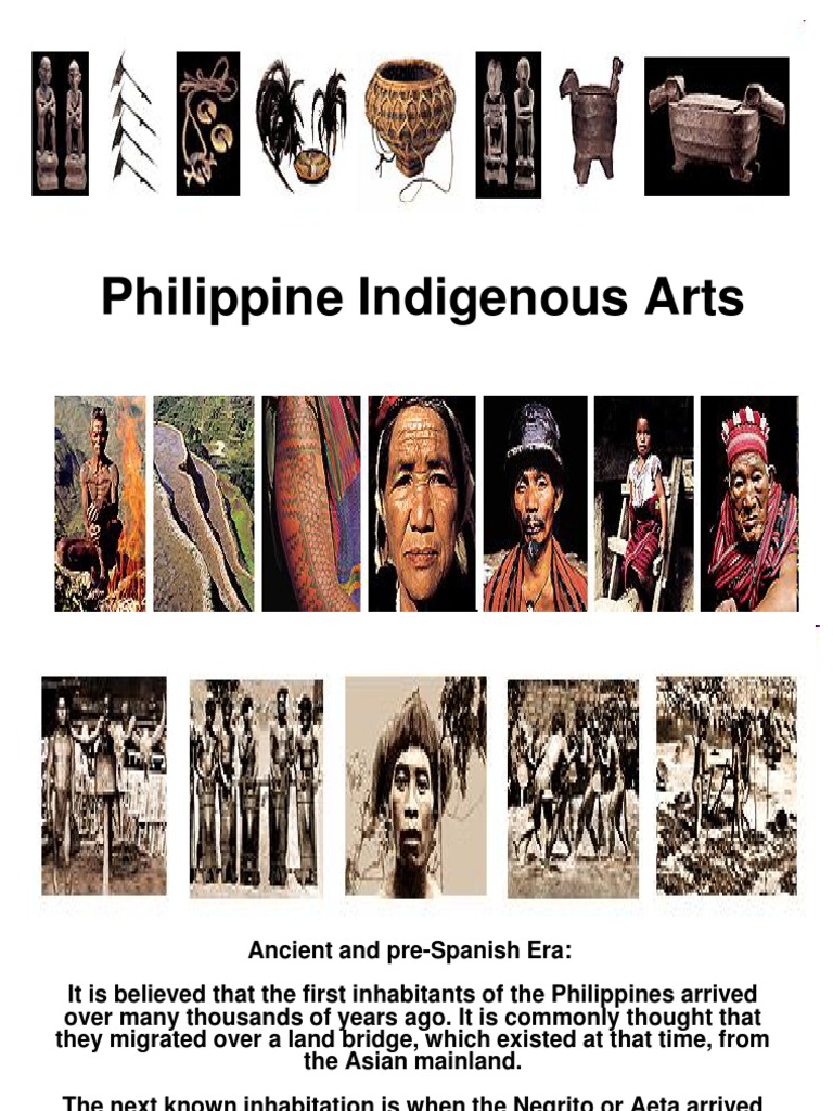 Philippine Indigenous Arts Overview | PDF | Jewellery | Philippines