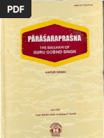 Download ParasaraprasnabySardarKapurSinghGurmatVeecharcompdf by Dr Kamalroop Singh SN112319834 doc pdf