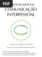 NOVOS RUMOS EM COMUNICAÇÃO INTERPESSOAL - José Ronaldo e Ronaldo Almeida -