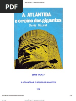A ATLÂNTIDA E O REINO DOS GIGANTES